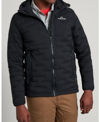 Kathmandu - Federate  Stretch Down Puffer Lightweight Winter Hooded Jacket - Coats & Jackets (Black) Federate  Stretch Down Puffer Lightweight Winter Hooded Jacket
