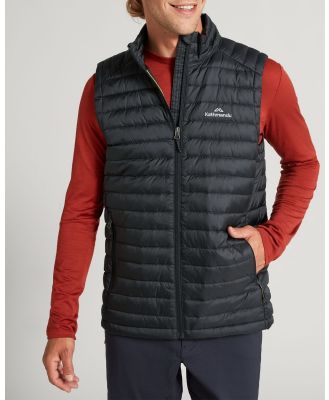 Kathmandu - Heli Lightweight Water Repellent Warm  Down Vest v3 - Coats & Jackets (Black) Heli Lightweight Water-Repellent Warm  Down Vest v3