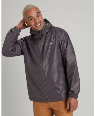 Kathmandu - Pocket it 2 layer Rain Jacket - Coats & Jackets (Light Quartz) Pocket-it 2-layer Rain Jacket