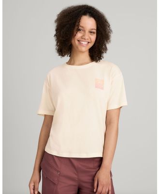 Kathmandu - Sunrise Flower  Organic Cotton T shirt - T-Shirts & Singlets (Natural) Sunrise Flower  Organic Cotton T-shirt
