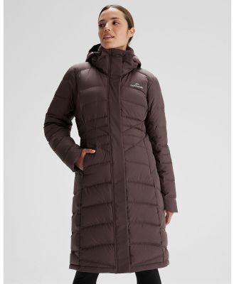 Kathmandu - Winterburn  Down Puffer 600 Fill Longline Warm Winter Coat - Coats & Jackets (Dark Quartz) Winterburn  Down Puffer 600 Fill Longline Warm Winter Coat