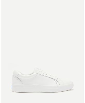 Keds - Pursuit Leather Sneakers - Sneakers (White) Pursuit Leather Sneakers