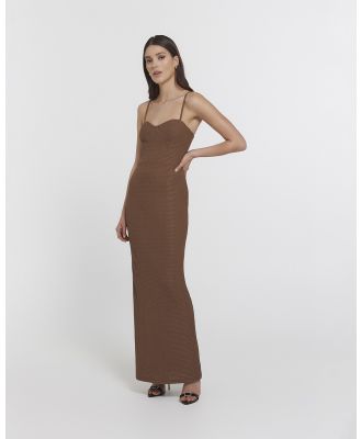 KIANNA - Marcella Dress - Dresses (Brown) Marcella Dress