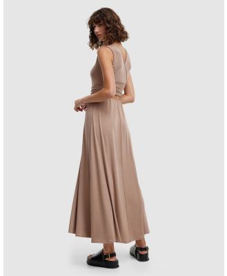 Kinney - ELIZA DRESS - Dresses (PORCINI) ELIZA DRESS