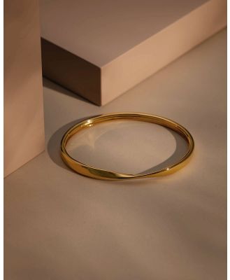 Kirstin Ash - Fold Bangle - Jewellery (Gold) Fold Bangle