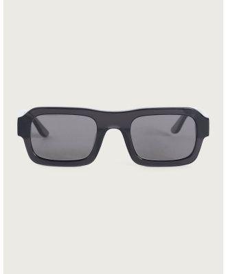 Kiss Chacey - Conman Sunglasses - Sunglasses (Smoke Grey) Conman Sunglasses