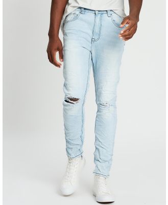 Kiss Chacey - K2 Skinny Fit Jeans - Jeans (Destroyed Defiance Blue) K2 Skinny Fit Jeans
