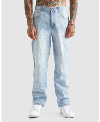 Kiss Chacey - K5 Relaxed Fit Jean - Relaxed Jeans (Sunbleached Blue) K5 Relaxed Fit Jean