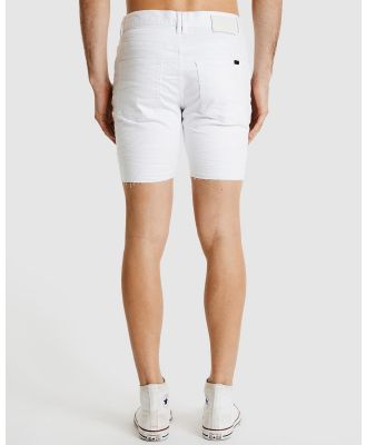 Kiss Chacey - KS2 Denim Shorts - Denim (White) KS2 Denim Shorts