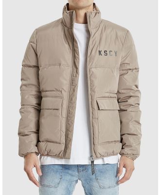 Kiss Chacey - Overpark Puffer Jacket - Coats & Jackets (Dune) Overpark Puffer Jacket