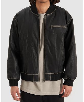 Kiss Chacey - Solstice Bomber Jacket - Coats & Jackets (Washed Black) Solstice Bomber Jacket
