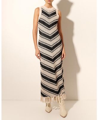 KIVARI - Anita Knit Midi Dress - Dresses (Stripe) Anita Knit Midi Dress
