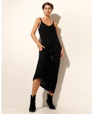 KIVARI - Claudia Strappy Knit Dress - Dresses (Black) Claudia Strappy Knit Dress