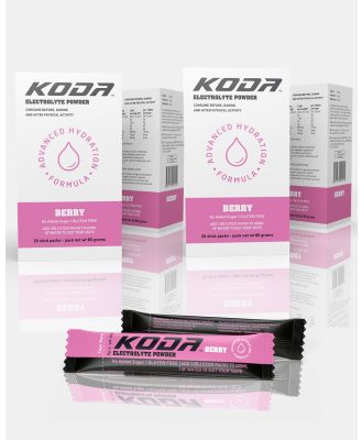 KODA - Koda Berry Electrolyte Powder Sticks   80 Sticks - Wellness (Berry) Koda Berry Electrolyte Powder Sticks - 80 Sticks
