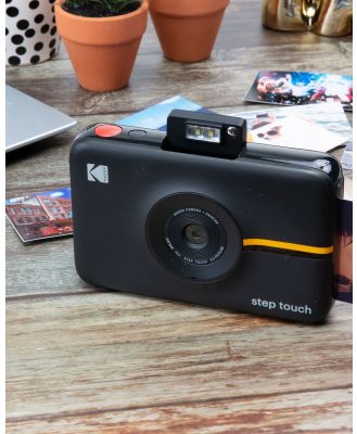 Kodak - Step Touch Instant Digital Camera - Home (Black) Step Touch Instant Digital Camera