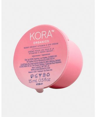 KORA Organics - Berry Bright Vitamin C Eye Cream   Refill - Eye & Lip Care (Refill Pod - 15ml) Berry Bright Vitamin C Eye Cream - Refill