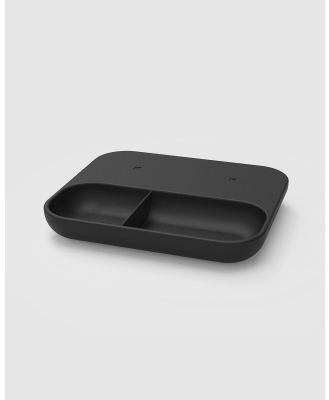 Kreafunk - wiTray Wireless Charger - Home (Black) wiTray Wireless Charger