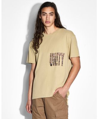 Ksubi - Crowded Biggie Ss Tee Patrol - T-Shirts & Singlets (Khaki) Crowded Biggie Ss Tee Patrol