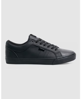Kustom - Finetime Classic Sneaker - Sneakers (BLACK LEATHER) Finetime Classic Sneaker