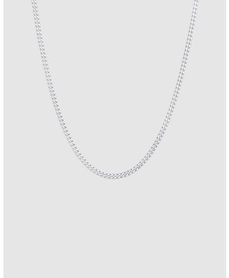 Kuzzoi - ICONIC EXCLUSIVE   Necklace Chain Basic Trend in 925 Sterling Silver - Jewellery (Silver) ICONIC EXCLUSIVE - Necklace Chain Basic Trend in 925 Sterling Silver