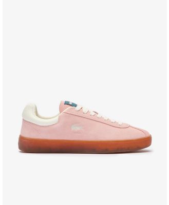 Lacoste - Baseshot Suede Sneakers - Sneakers (PINK) Baseshot Suede Sneakers