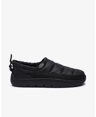 Lacoste - Nylon Serve Slipper - Sneakers (BLACK) Nylon Serve Slipper
