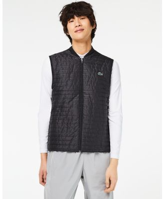 Lacoste - SPORT Padded And Reversible Vest Jacket - Coats & Jackets (GREY) SPORT Padded And Reversible Vest Jacket