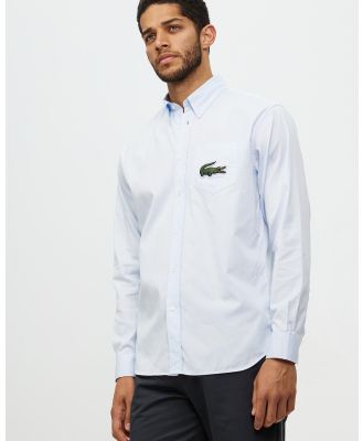 Lacoste - Stripe Croc Pocket Shirt - Shirts & Polos (Overview) Stripe Croc Pocket Shirt
