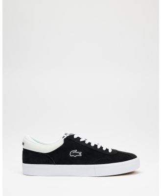 Lacoste - Trackserve 223 Sneakers   Men's - Lifestyle Sneakers (Black & White) Trackserve 223 Sneakers - Men's