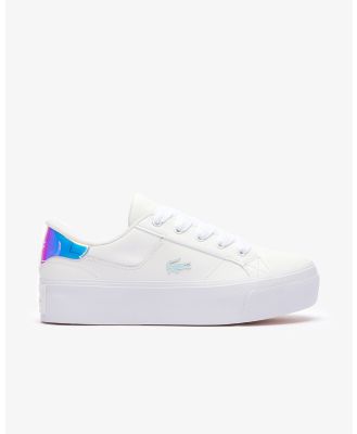 Lacoste - Ziane Platform Sneakers - Sneakers (WHITE) Ziane Platform Sneakers