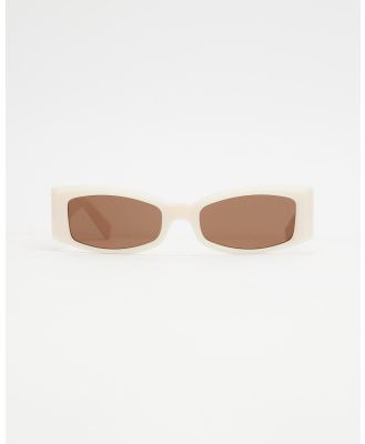 Le Specs - Pretense 2331404 - Sunglasses (Ivory) Pretense 2331404