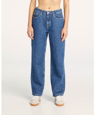 Lee - 90s Mid Baggy Jean - Relaxed Jeans (BLUE) 90s Mid Baggy Jean