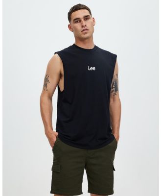 Lee - Alto Muscle Tee - T-Shirts & Singlets (Black) Alto Muscle Tee