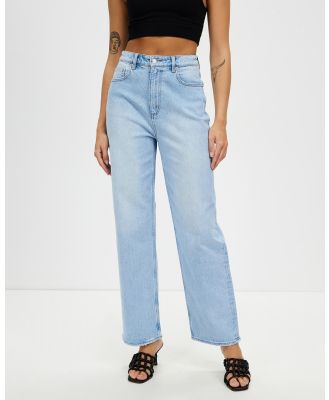 Lee - High Baggy Jeans - High-Waisted (Blue Rapture) High Baggy Jeans