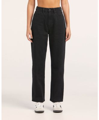 Lee - High Baggy Relaxed Jean - High-Waisted (BLACK) High Baggy Relaxed Jean