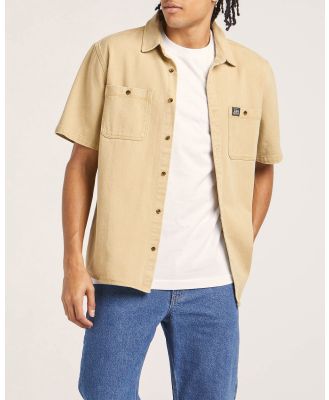 Lee - Lee Worker SS Shirt - Shirts & Polos (GREY) Lee Worker SS Shirt