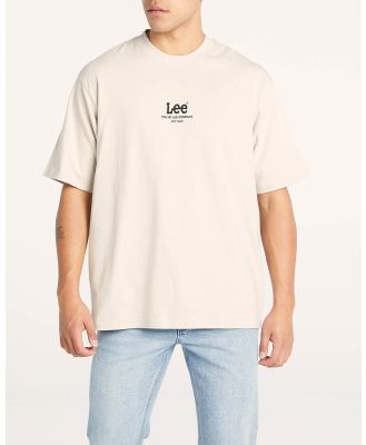 Lee - Utility Baggy Tee - T-Shirts & Singlets (NEUTRALS) Utility Baggy Tee