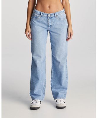 Lee - Y2k Low Baggy Jean - Jeans (BLUE) Y2k Low Baggy Jean