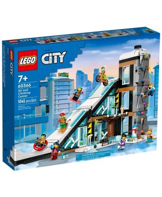 LEGO City - 60366 Ski and Climbing Center - Lego (Multi) 60366 Ski and Climbing Center
