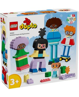 LEGO DUPLO - 10423 Buildable People with Big Emotions - Lego (Multi) 10423 Buildable People with Big Emotions