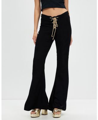 LENNI the label - Jimi Pants - Pants (Black Jacquard) Jimi Pants