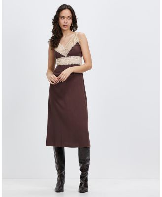 LENNI the label - Vagabond Midi Dress - Dresses (Chocolate) Vagabond Midi Dress