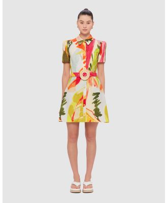 LEO LIN - Bronte Mini Dress   Rainforest Print - Dresses (Rainforest Print) Bronte Mini Dress - Rainforest Print