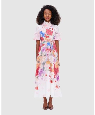 LEO LIN - Joanna Midi Dress   Fleur Print - Dresses (Fleur Print) Joanna Midi Dress - Fleur Print