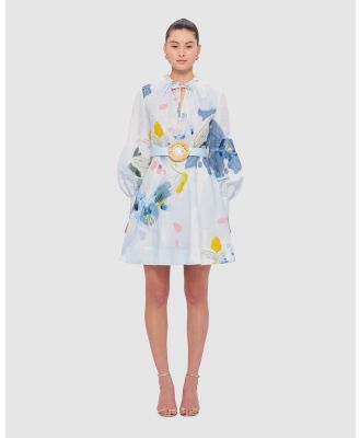 LEO LIN - Lucy Mini Dress   Tranquility Print - Dresses (Tranquility Print) Lucy Mini Dress - Tranquility Print