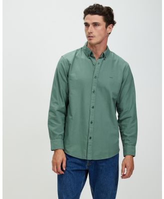 Levi's - Authentic Button Down Shirt - Shirts & Polos (Mill Forest Garment Dye) Authentic Button Down Shirt