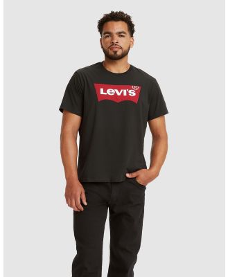 Levi's - Graphic Set In Neck T shirt - T-Shirts & Singlets (Black) Graphic Set-In Neck T-shirt