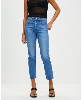 Levi's - Wedgie Straight Jeans - Crop (Jive Sound) Wedgie Straight Jeans