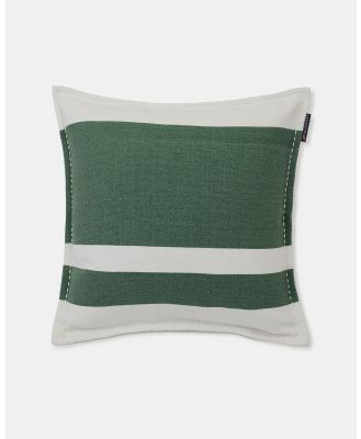 Lexington - Irregular Striped Filled Cushion - Home (Green) Irregular Striped Filled Cushion