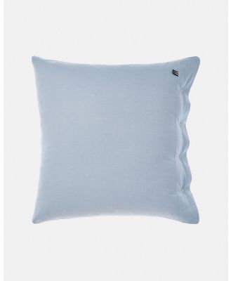 Lexington - Pin Point European Pillowcase - Home (Blue) Pin Point European Pillowcase